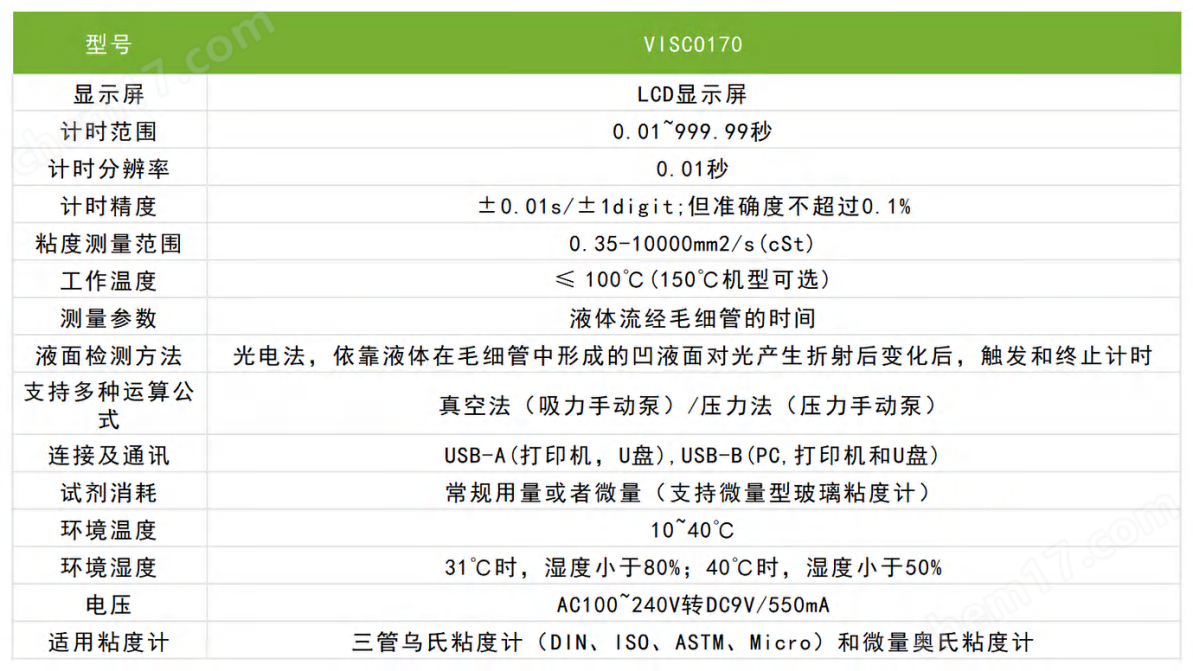 优莱博粘度测量系统170/370